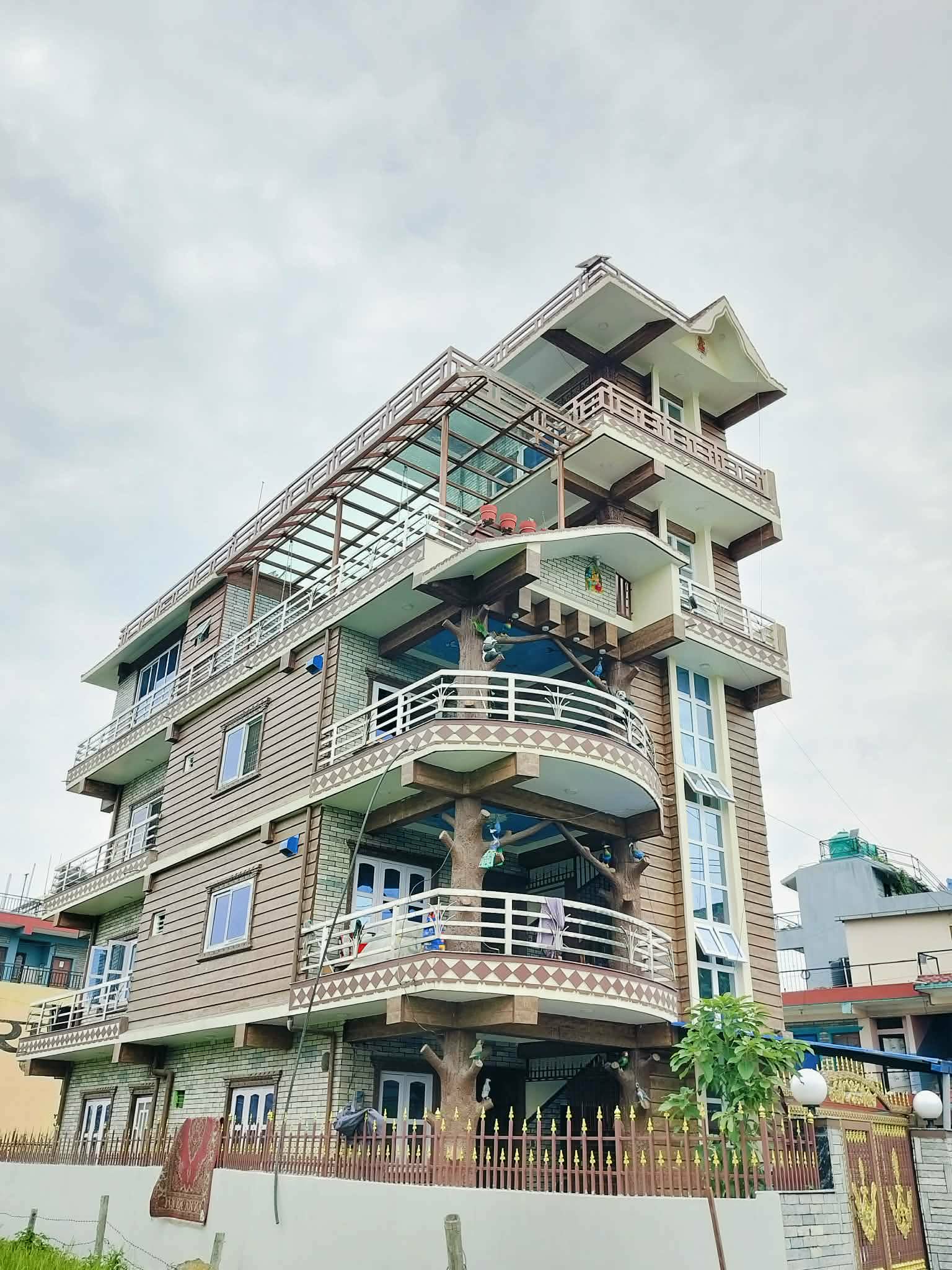 Completed multi-storey residential building by Kamala Construction Pvt. Ltd.