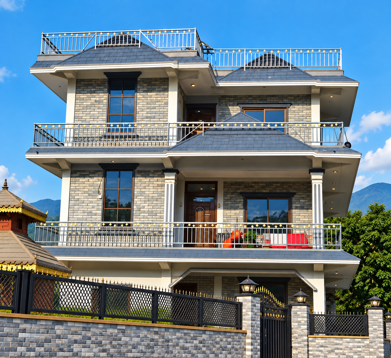Completed residential work by Kamala Construction Pvt. Ltd.
